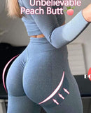 Wjczt Seamless Leggings Sexy Bubble Butt Push Up Pants Slim High Waist Fitness Legging Skinny Tight Mujer Gym Women Legging Dropship