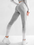 Wjczt Women Sexy Push Up High Waist Leggings Gym Activewear Seamless Legging Knitting Workout Femme Jegging