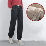 Wjczt Winter Women Warm Leggings Trousers Keep Warm Stretchy Pants Workout Leggings Fashion Solid Color Leggings